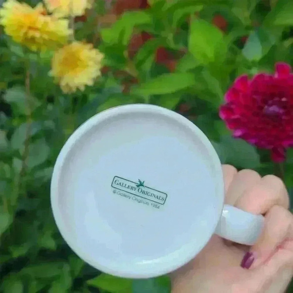 Vintage Avon Galley original Christmas tree mugs 80s coffee mug tea cup - Picture 11 of 17